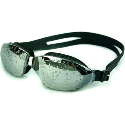 H662 Free shipping authentic electroplating swimming glasses waterproof anti-fog uv protection goggles multi-color optional