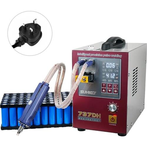 KKmoon Spot Welder Battery Welding with Mobile Welding Pen Foot Pedal Controlled or Automatic Induction Time-Lapse Spot Welding