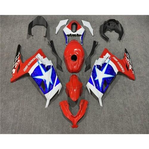 Motorcycle New ABS Body Pentagram Fairing Kit For Kawasaki Ninja 300 13 14 15 16 17 EX300 NINJA300 2013 2014 2015 2016 2017