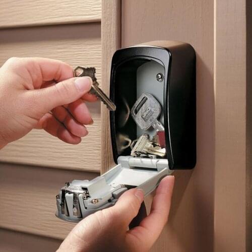 Storage Box Home Key Box Home Password Key Box Wall Lock Box Password