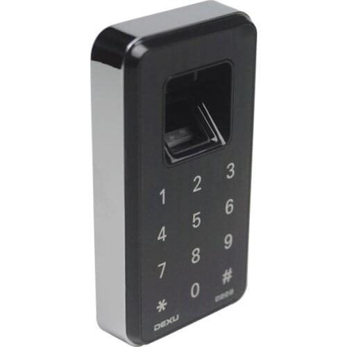 Small touch smart fingerprint password lock Suitable for wardrobe, gym locker,door,office file cabinet lock Gold/silver optional