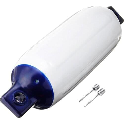 Inflatable Boat Fenders 400mmx110mm Uv Protected Suitable For Small Boats Useful Buffers Against Scuffing Mounted Horizontally