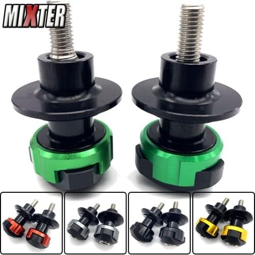 Motorcycle 8mm Universal Stands Screws Swingarm Spools Slider ForKAWASAKI Ninja400 Ninja-400 2017 2018 2019 Z400 Z-400 2020 2021