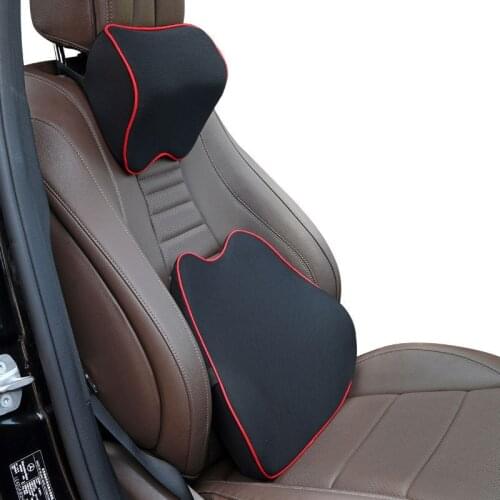 Car Neck Headrest Pillow Auto Seat Rest Memory Cotton Automobiles Accessories Cushion Auto Seat Head Support Neck Protector