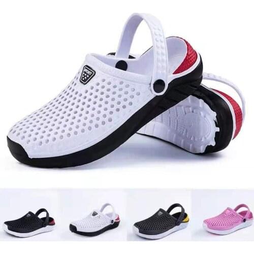 Unisex Fashion Beach Sandals Thick Sole Slipper Waterproof Anti-Slip Sandals Flip Flops for Women Men Size 36-45