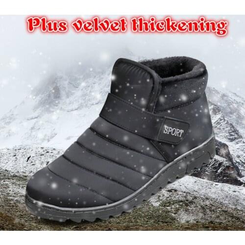 Мужские зимние ботинки ZeeWes China At AliExpress