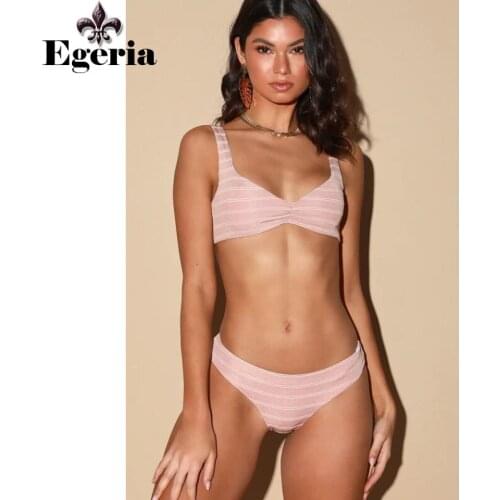 High waist Brazilian Bikinis Women Beautiful And Sexy Printed Split Bikini Swimsuit erotic Bikini set