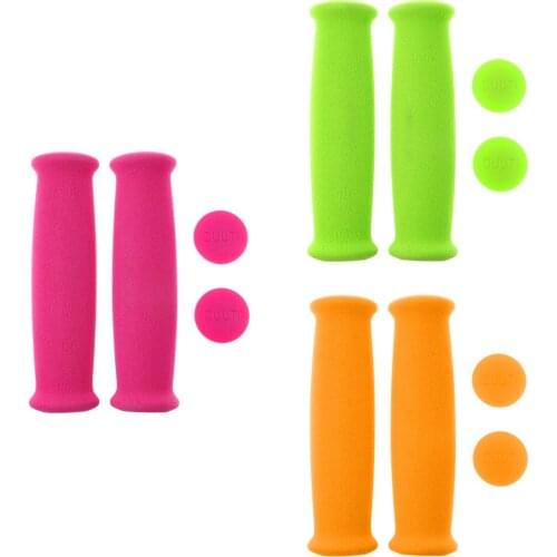 1 Pair Handlebar Grips Bicycle MTB BMX Road Mountain Bike Soft Sponge Handlebar End Grips