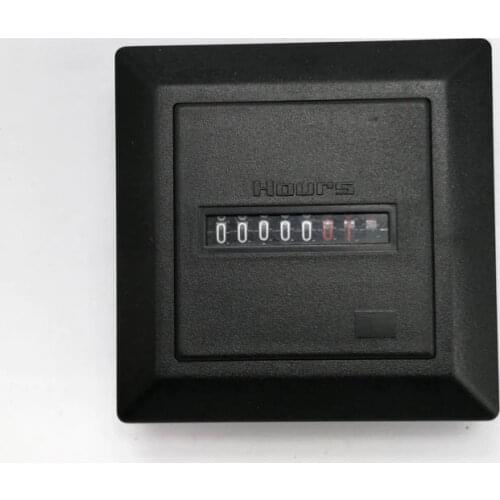 10PCS Timer Square Counter Digital 0-99999.9 Hour Meter Hourmeter Gauge AC220-240V HM-1
