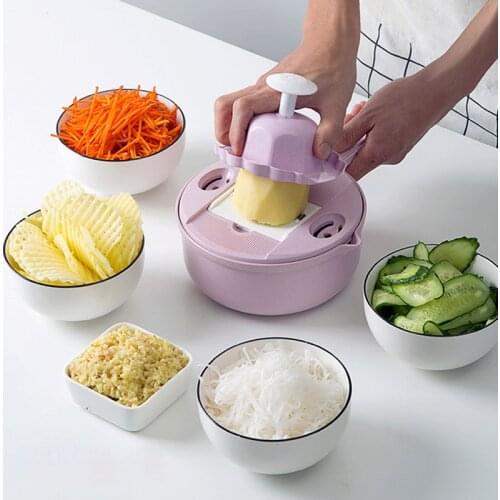 11Pcs/Set Vegetable Potato Slicer Fruit Cutter Carrot Peeler Stainless Steel Blade Slicer Grater Kitchen Tools Cooking Gadgets