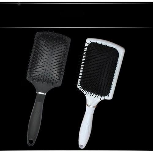 2 Color Hair Paddle Brush In Big Size Air Cushion Massage Hairbrush In Proffesional Design Personal Hair Care Brush For Wig Hair