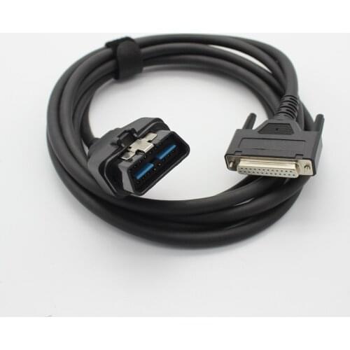 Diagnostic tools car cables OBDII 16-pin obd2 16pin mian cable to 25pin scanner tool connector for Honda test cable