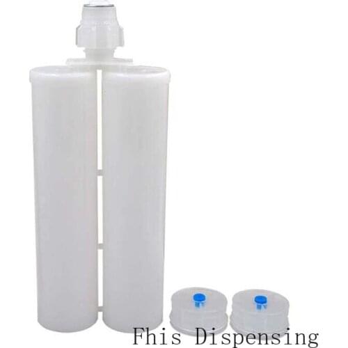 Disposable Dual Glue Cartridge Supplier AB Epoxy Gun Cartridge 400ml 1:1