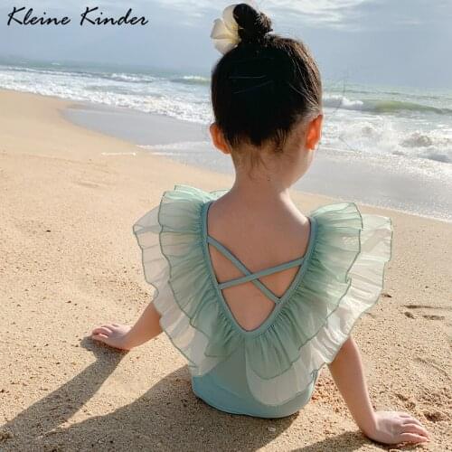 2-9 Years Girls Swimsuit High Quality Girls swimwear One piece Kids Bikini Biquini Infantil Bathing Swimming Suit for Children