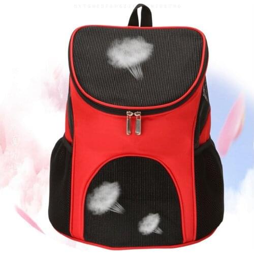Pet Dog Cat Backpack Travel Carrier Double Shoulder Bag Space Capsule Cat Backpacks for Bag Small Pets Handbag Carrying Products