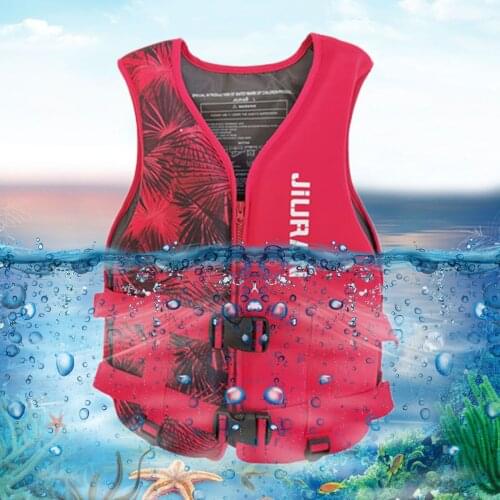 Adults Kids Life Jacket Safety Life Vest Water Sports Fishing Water Ski Vest Kayaking Boating Swimming Boating Watersport Vest