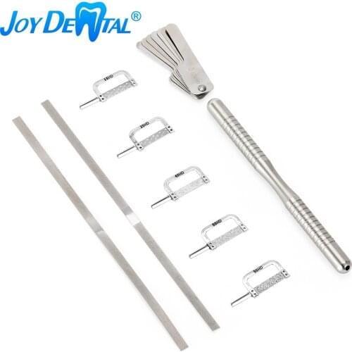 Dental Orthodontic Interproximal Enamel Reduction IPR Kit Automatic Strip 15HD 25HD 40HD 60HD 90HD Double Sided Polishing Strip
