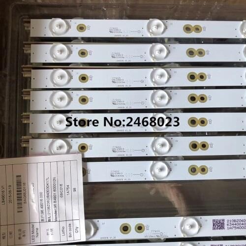 LED backlight strip 12 lamp for Philips 49" 49PUS6501 LB-PF3030-GJD2P6C490712-L-D R B 49AEL2-L KD-49X6000D 49PUH6101 49PUS7272