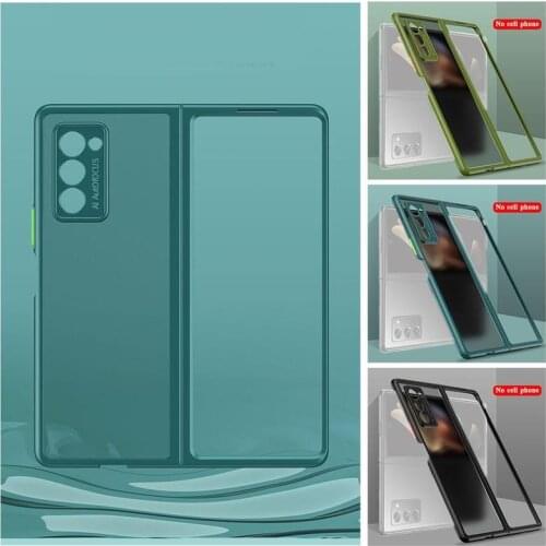 Ultra Thin Case Shockproof Case For Samsung Galaxy Z Fold 2 Luxury Slim Hard Pc Shell Cases