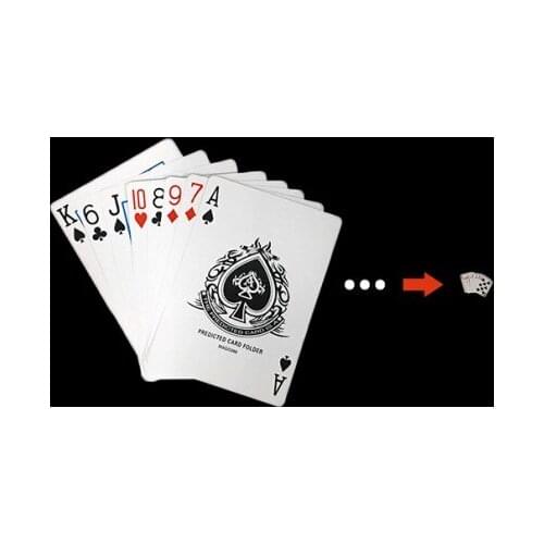 Shrinking Cards(Stage Size) Magic Tricks Close Up Magia Appear Vanish Magie Mentalism Illusion Gimmick Props Playing Card Magica