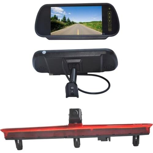 Vardsafe VS5977R 7Inch Replacement Rear View Screen Display & Reverse Camera for Volkswagen VW T5 Transporter Van