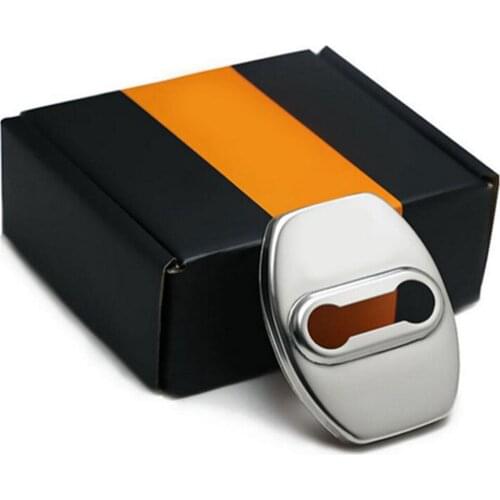 Stainless steel lock buckle cover lock buckle cover rust proof cover For TOYOTA Highlander Land Cruiser 12-16 Camry corolla