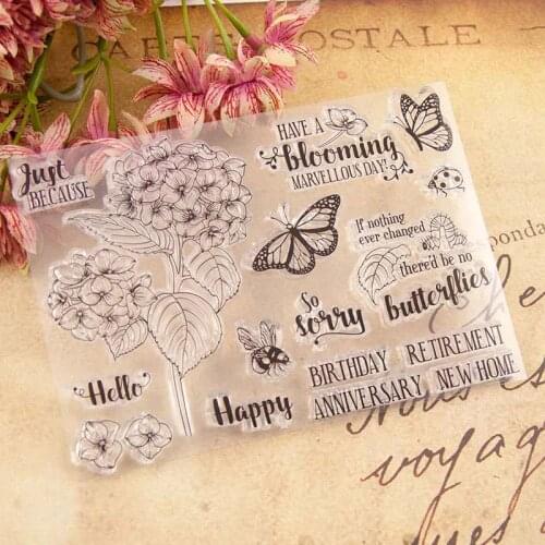 1Pcs transparent seal TPR DIY scrap paper clear stamp Transparent seal card making decoration Paper card crafts album decoration