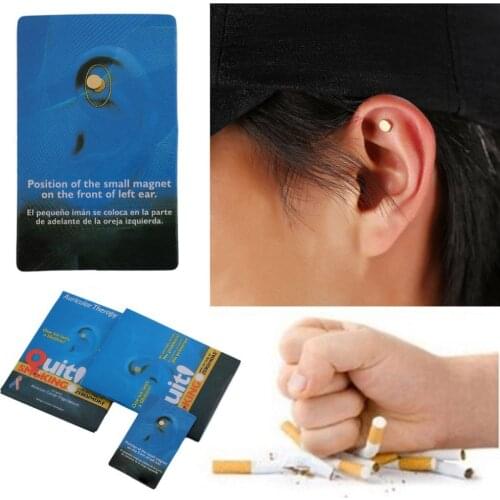 2pcs/pack Magnet Quit Smoking Acupressure Patch NO Cigarette Health Therapy Stop Smoking Anti Smoke Patch Smokeless Smoker