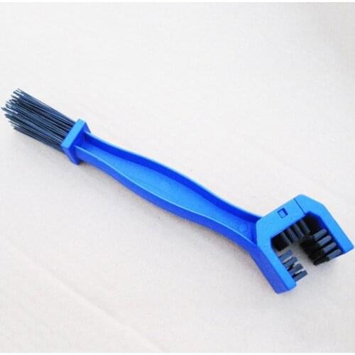 3 Sided Cycling Motorcycle Bicycle Chain Brake Remover Clean Brush Gear Grunge Brush Cleaner Outdoor Cleaner Scrubber Tool