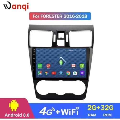 4G Lte All Netcom Android Car Radio Stereo Audio GPS Navigation For Subaru Forester 2016-2018 Multimedia Player