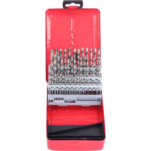 51pcs Drill Bits Sets High Speed Steel Long Lasting Drilling Tool for Mechanical Processing Twist Drill Bits