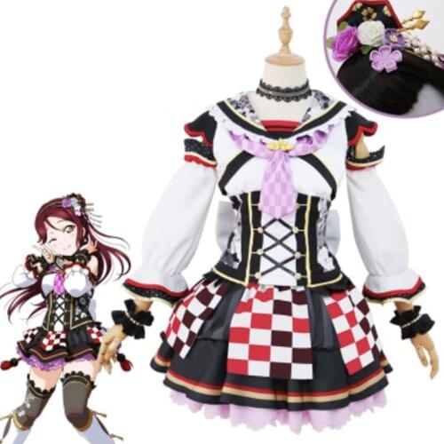 Anime Love Live! Sunshine!! Cosplay Costumes Sakurauchi Riko Cosplay Costume Halloween Carnival Party Women Cosplay Costume