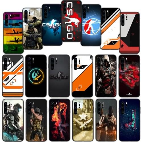 Counter Strike CS GO Soft Cover Case for Huawei P40 P30 P20 P10 Lite Pro Nova 5t