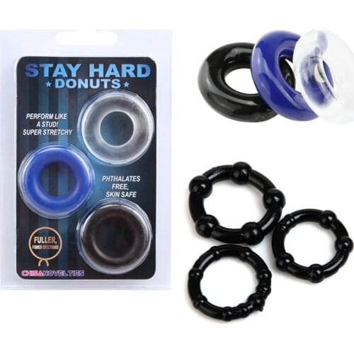 Delay Ejaculation Cock Ring Male Penis Lasting Erection Stretcher Extender Erotic Penis Ring Sex Toys for Men Adult Sex Products