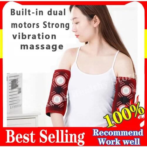Arm massager, electric wrist artifact, thin hand physiotherapy, hot compress, elbow joint pain, kneading heating instrument