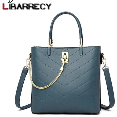 New Multifunctional Solid Color Ladies Shoulder Bag Fashion Chains Designer Women Handbags High Quality Leather Messenger Bags