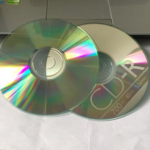 Wholesale 50 Discs 52x 700 MB Original PhiBrand Printed CD-R Discs