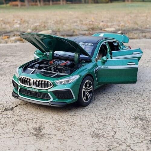 High Simulation Exquisite Diecasts & Toy Vehicles: JACKIEKIM Car Styling AAudi A8L Luxury Car 1:32 Alloy Diecast Model Toy Car
