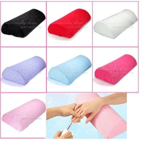 Professional 7 Color Soft Hand Cushion Pillow Rest Tool for Nail Art Manicure