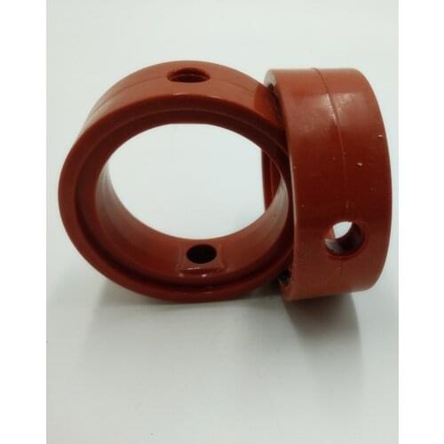 2pcs 1-1/2" Sanitary Butterfly Valve OD 50.5mm Silicone Seal Ring Gaske