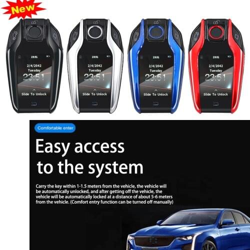 Luxury Upgrade Version Modified Universal Smart Remote Car Key LCD Screen for Toyota/BMW/Audi/Land Rover/Chevrolet/VW/Benz/Ford