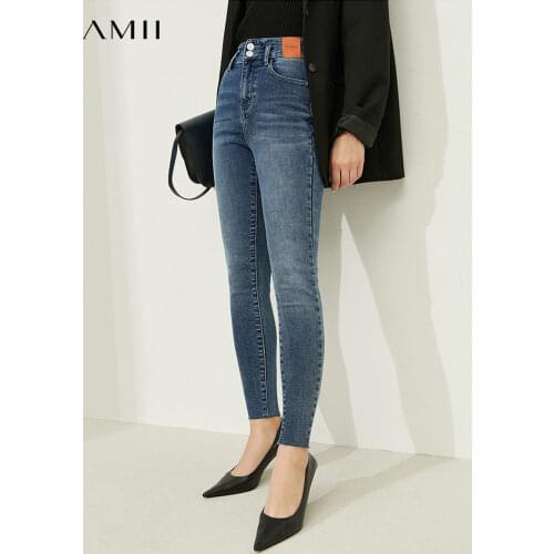Amii Women's Warmed Jeans
