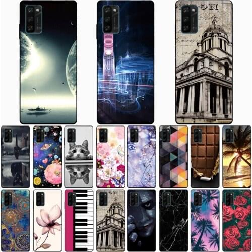 For BLACKVIEW A100 Case Wolf Silicon TPU Fundas for Blackview A100 Cat Animal Shell Bag Housing Phone Cases