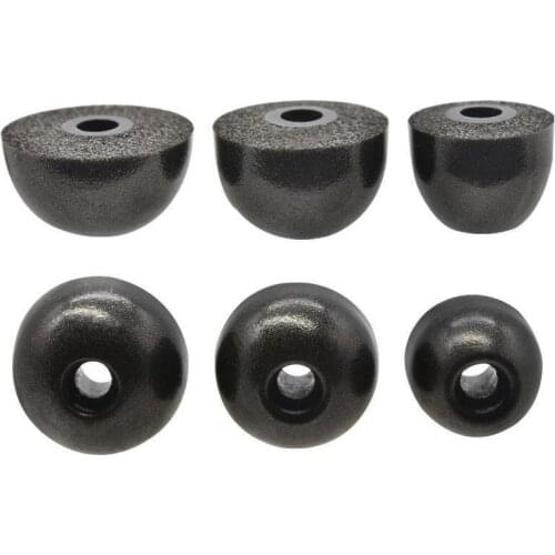 Black 6 Packs Are Suitable for Samsung Galaxy Buds Pro Earplugs Chronic Rebound Inert Memory Foam Earplugs Earmuffs