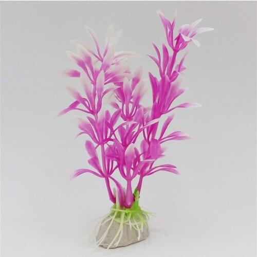 Artificial Plastic Plant Water Grass Aquarium Fish Tank Decoration Underwater Ornament Landscape Decor 6pcs/lot