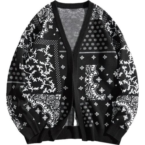 JOYSWAMM Men's Knitted Cardigans