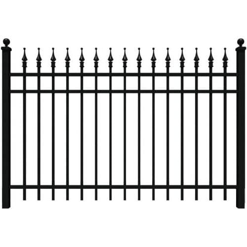 Hench 100% handmade forged custom designs garden fence