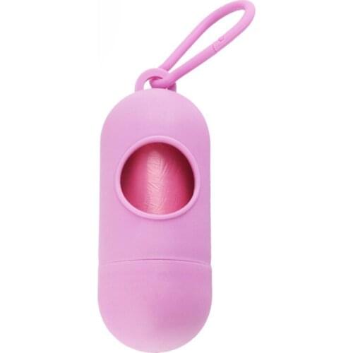 Dog Garbage Bag Portable Pill Polypropylene Safe Non-Toxic Material Upgraded Snap Hook Cassette Cover Detachable Changeable Bag