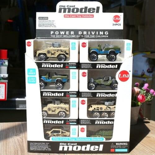 Mini Military Alloy Die Car Model Set Action Figures Cartoon Figure Model Ornaments Gifts Toys For Children