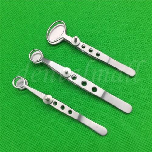 Stainless steel/ Titanium alloy Chalazion Forceps Surgical Ophthalmic Instrument